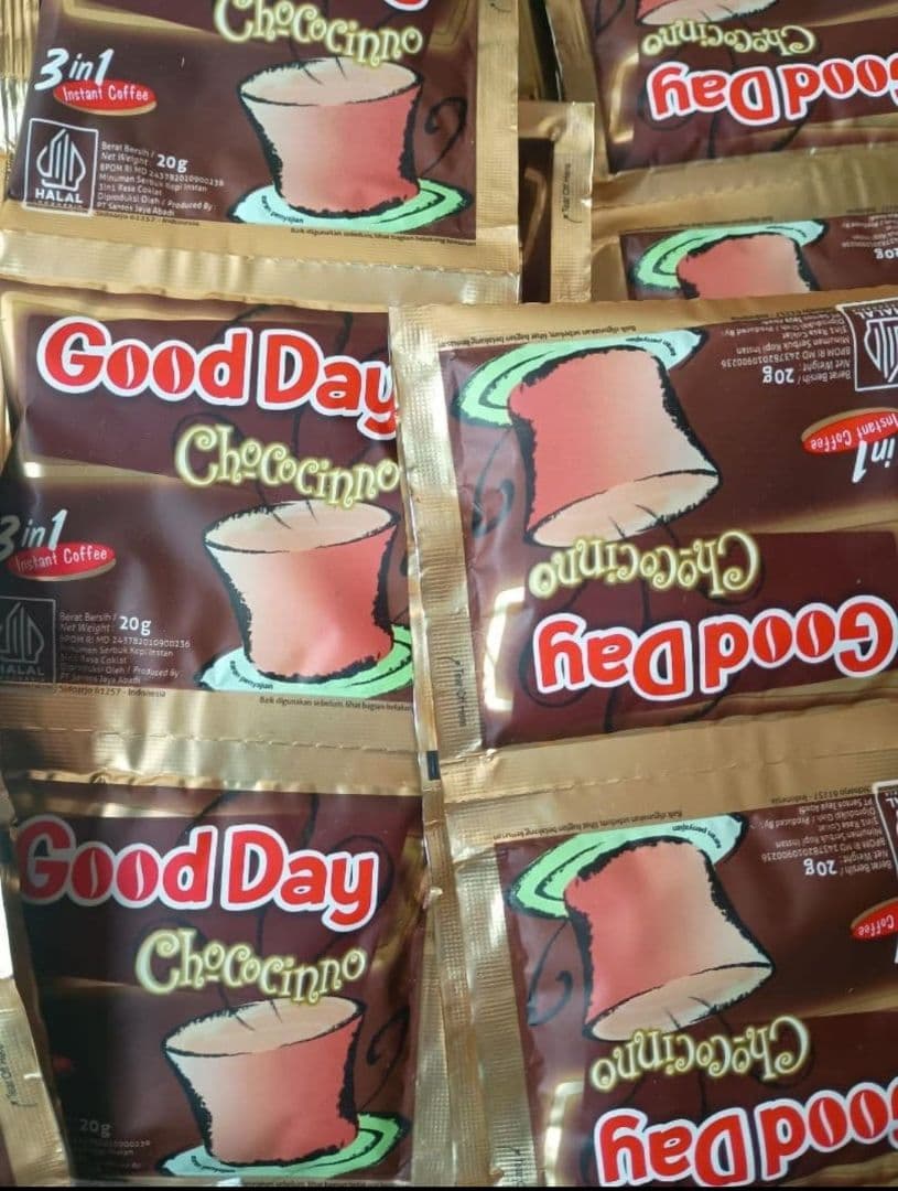 9種類のインドネシアのグッデイ・インスタント・コーヒー&Susu Jahe