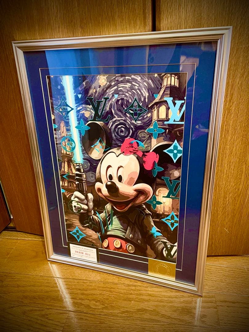 額込 世界限定100枚DEATH NYC アートポスター 現代アート 26