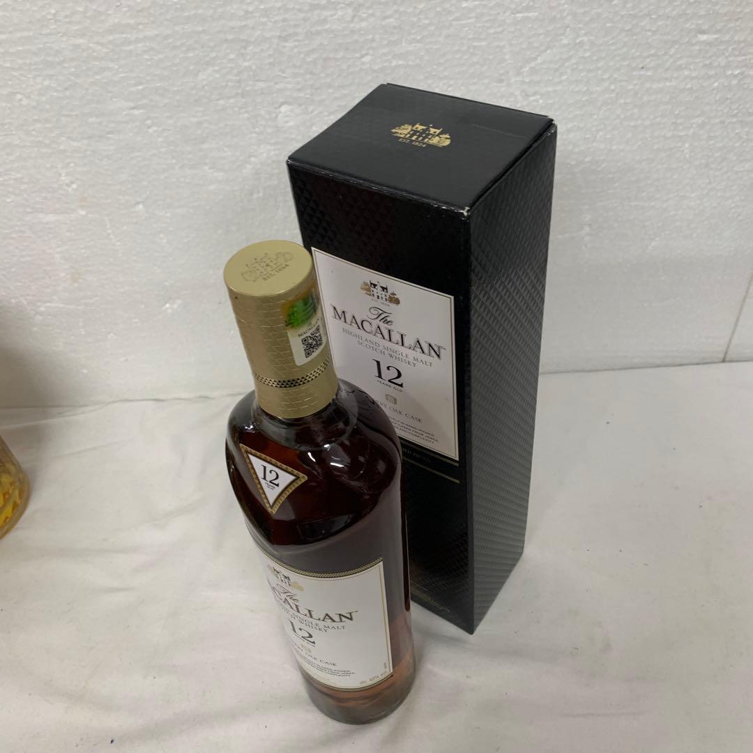 MACALLAN マッカラン12年シェリーオークカスク700ml 40% 箱付