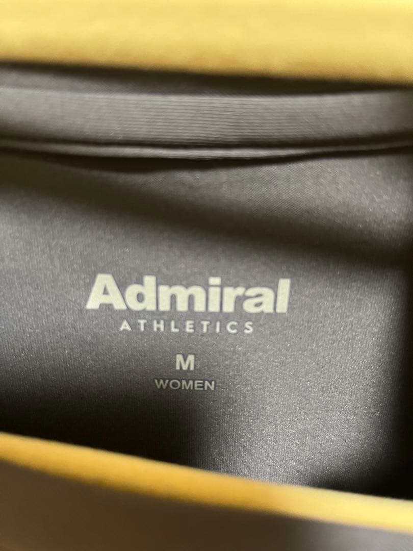 アドミラル ミニマムサイドラインL/S TEE チャコール(ATLA438)