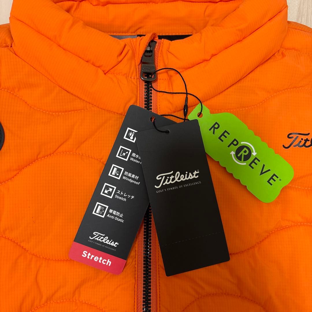 Titleist × Mercedes-Benz ベスト オレンジ ゴルフ