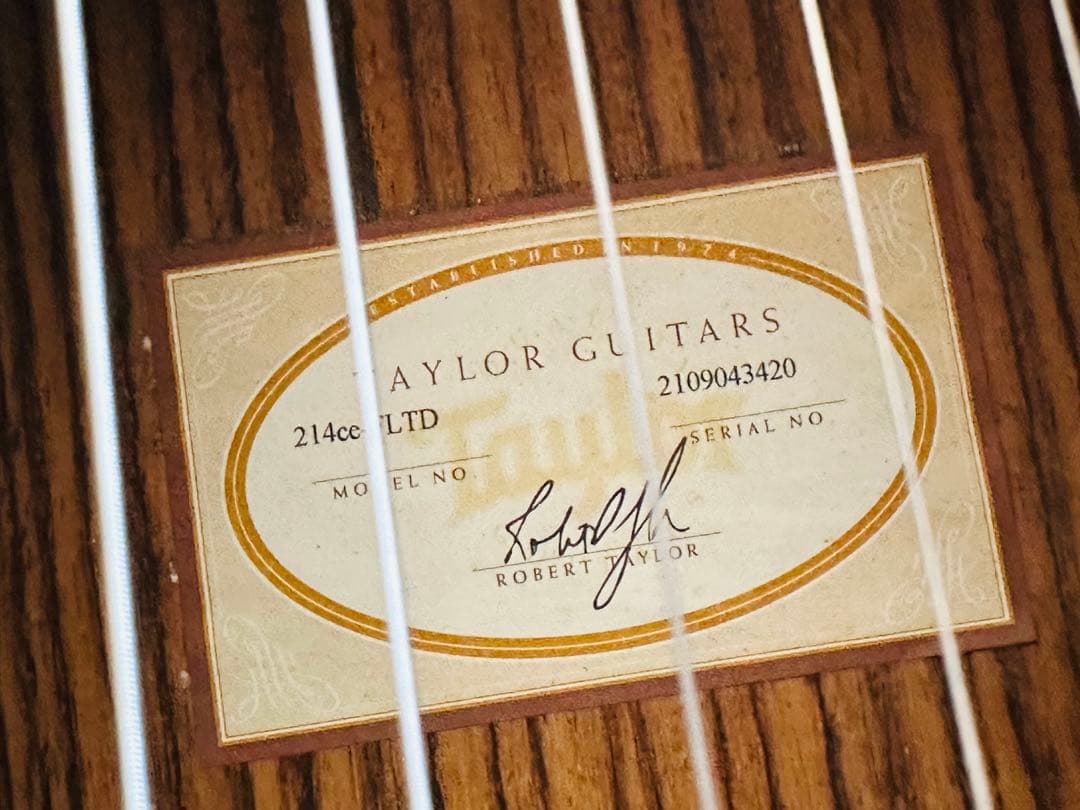 Taylor 214ce Fall-LTD エレアコ