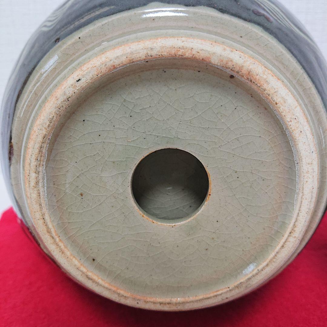 相馬焼    特大急須   双馬   金馬  美品