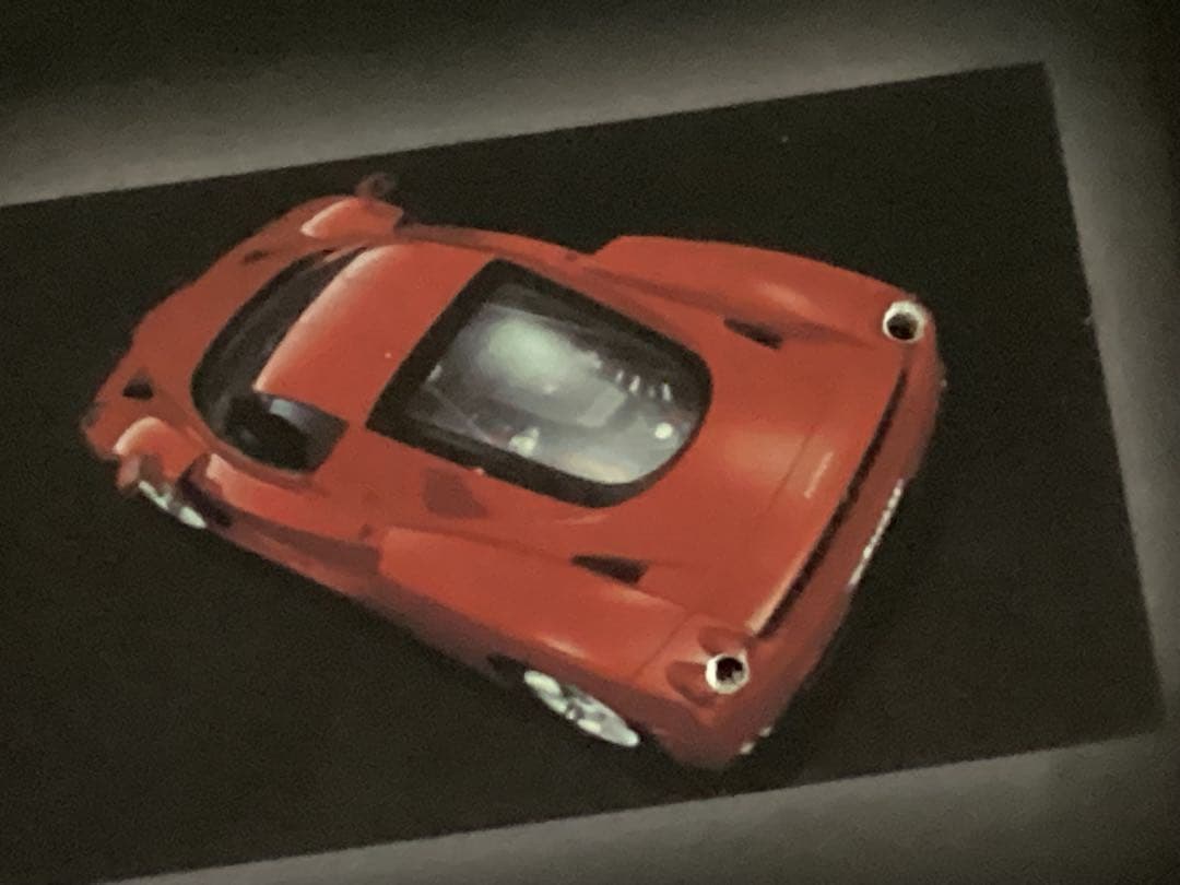 Ferrari Enzo Ferrari モデル 赤　ディスプレイ用パネル希少品