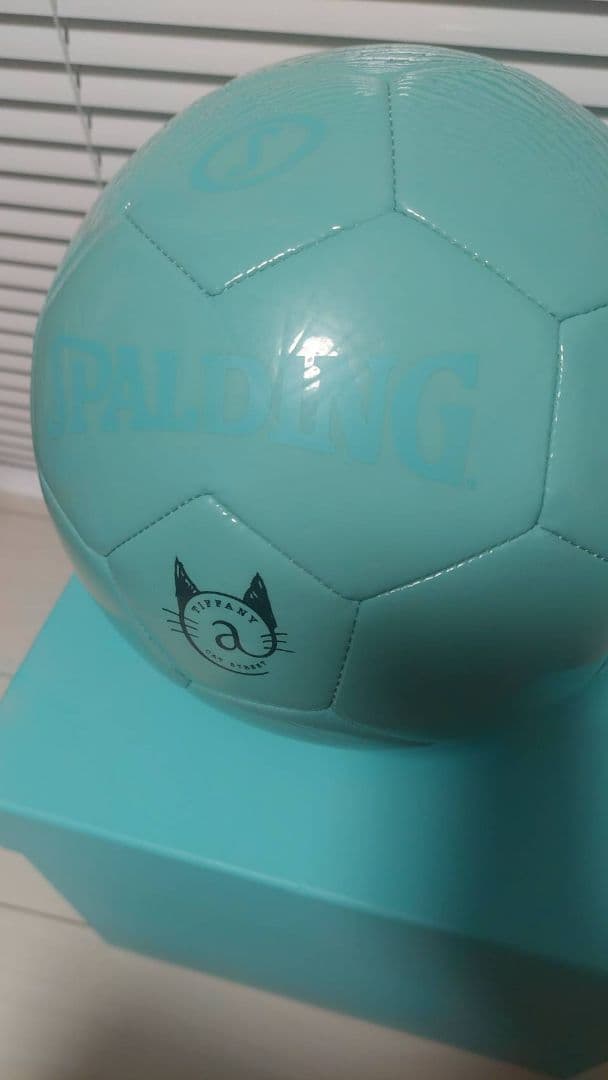 【美品】TIFFANY＆Co.スポルディング　サッカー5号