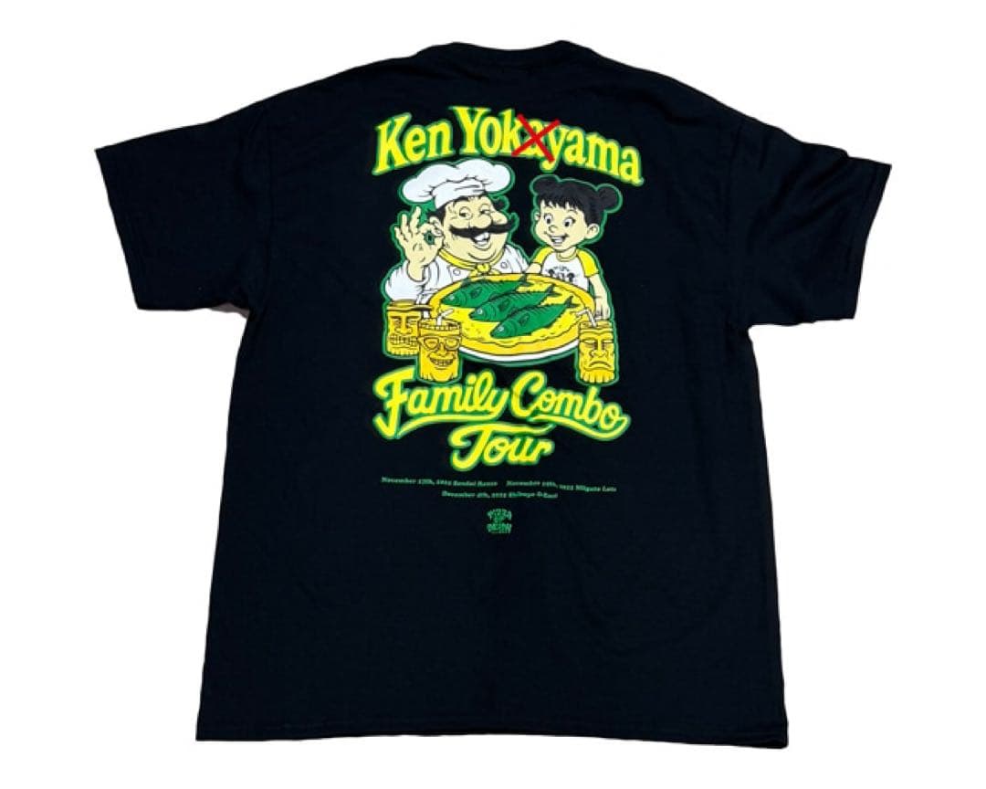 ken yokoyama 横山健 サバシスター TOUR Tシャツ 黒 XL