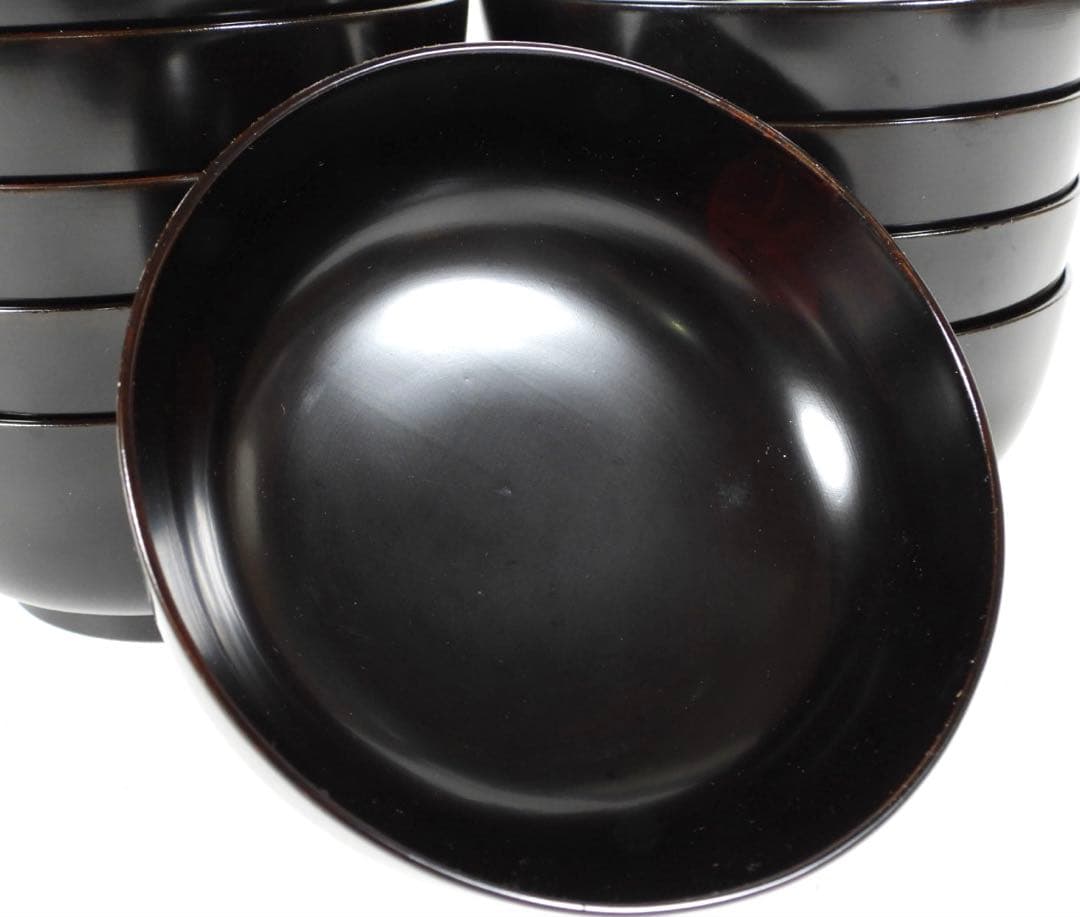 輪島塗 金時絵 富士風景紋 吸物椀 10客御節料理 お正月料理 茶懐石道具