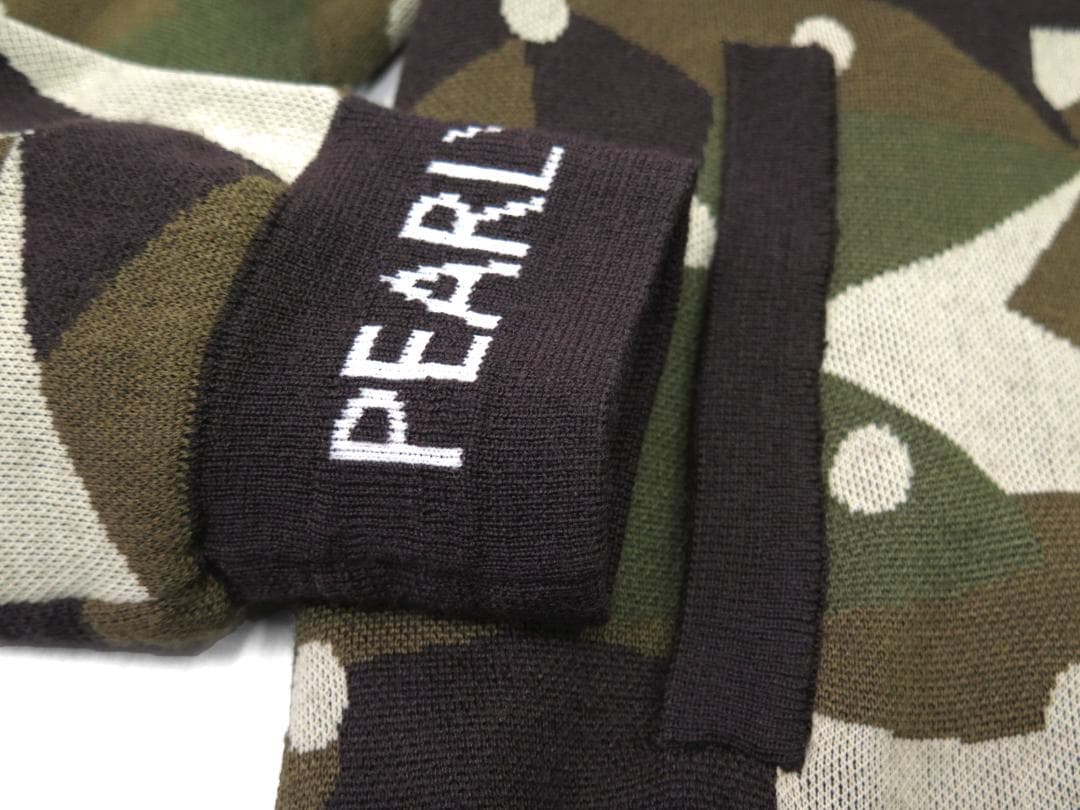 新品●パーリーゲイツ●インナーニット付き　カシミヤタッチ　ニットプルオーバー　S