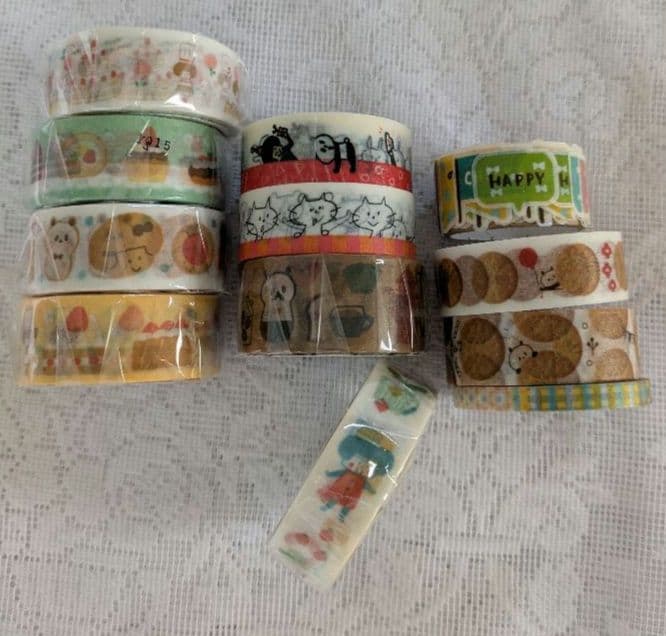 マスキングテープ　mizutama　マリーコラボ　レア　１２本セット