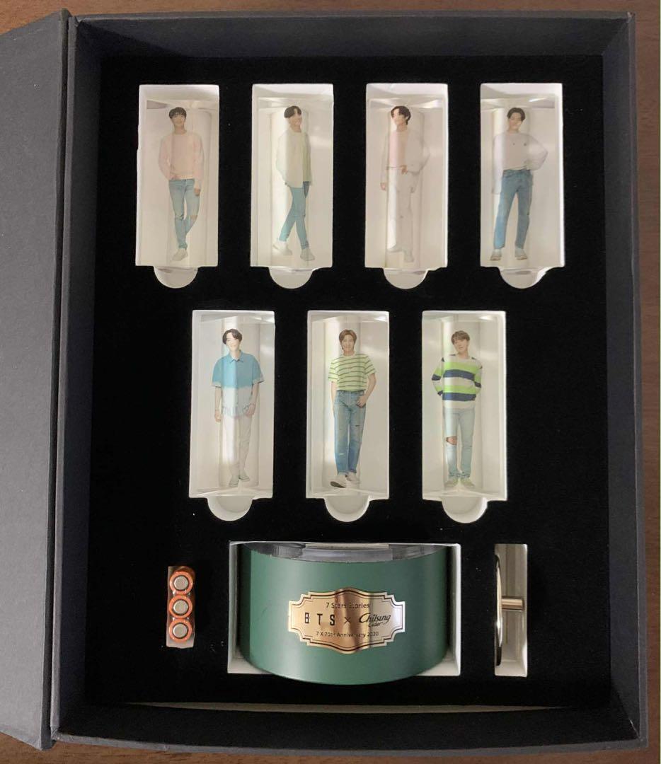 BTSチルソンサイダー 公式 クリスタル オルゴール