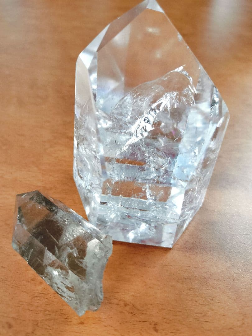 モンブラン産 スモーキークォーツ☆ クリアクォーツ☆ kcジョーンズ ☆ 水晶