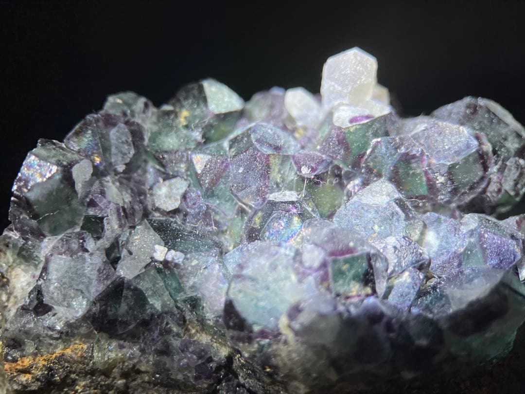 オコルスDpit body産 フローライト 鉱物標本