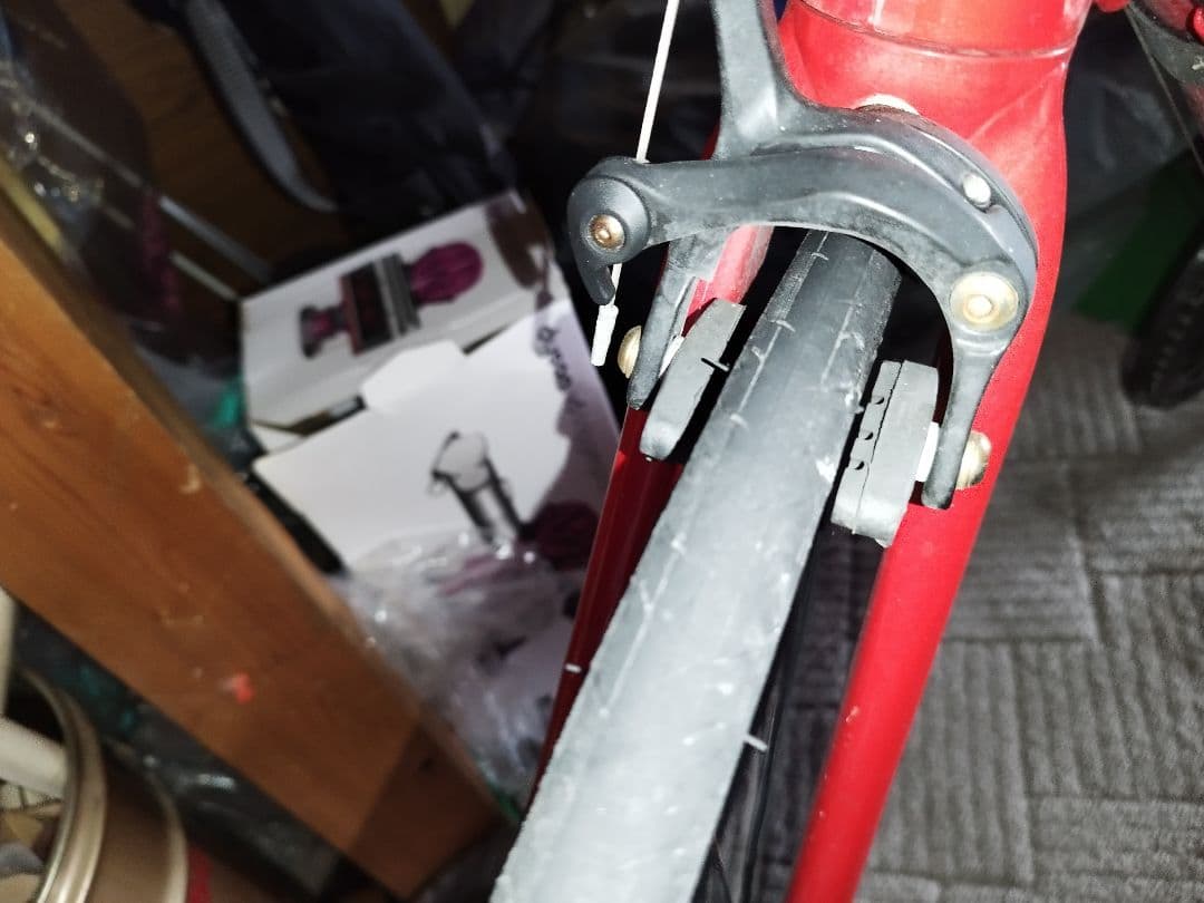 NESTO 赤 ロードバイク 465