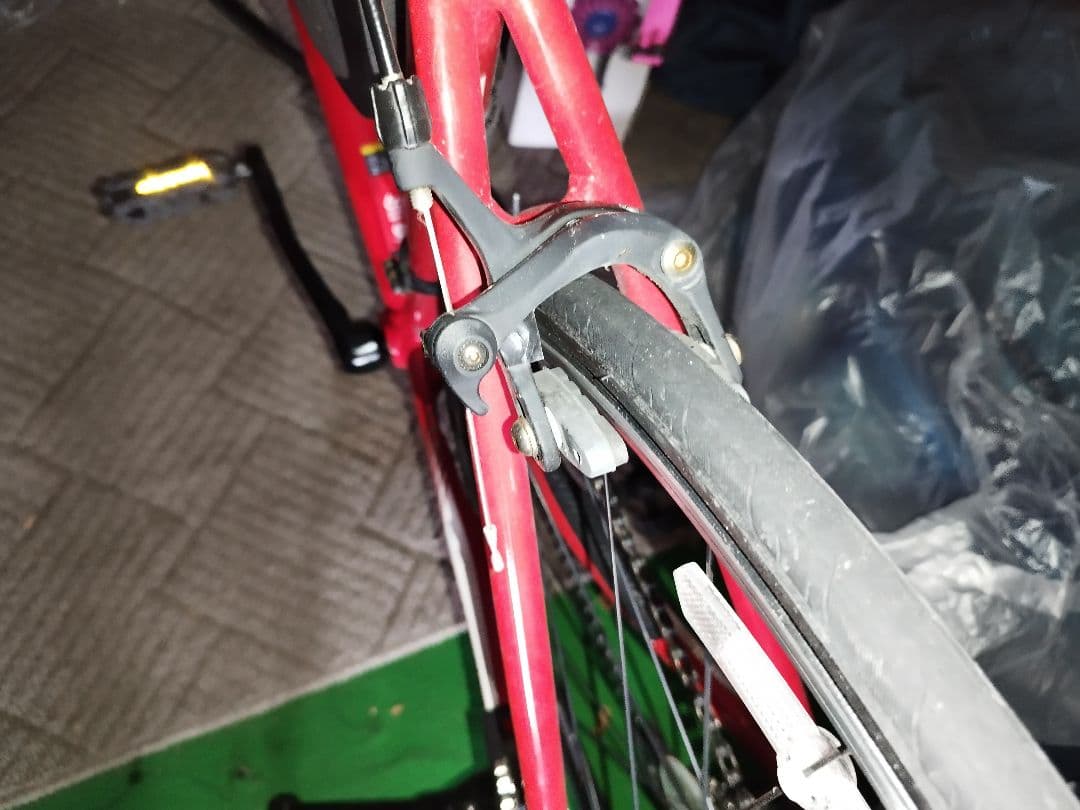 NESTO 赤 ロードバイク 465