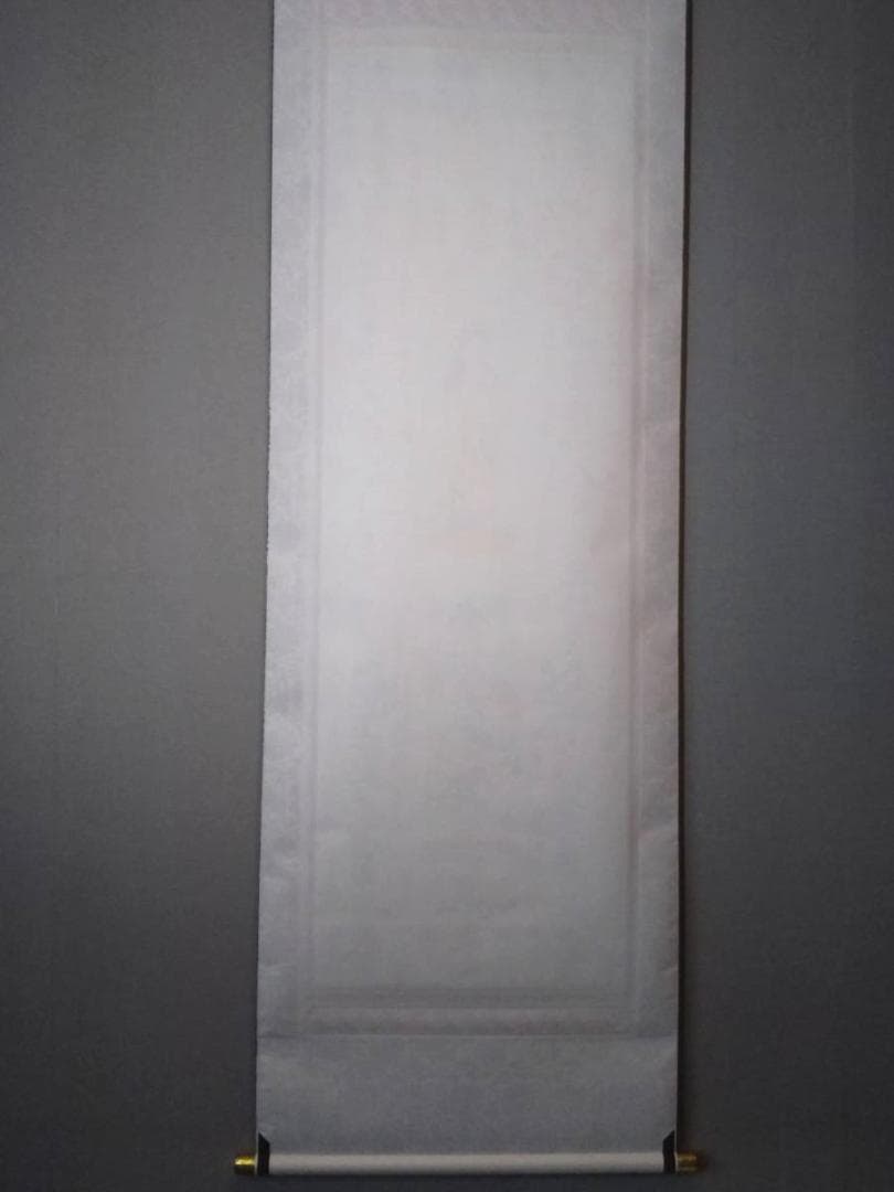 掛軸『西国三十三所霊場集印譜』絹本 鉄色蓮華金襴表具 桐箱付 掛け軸 p8761