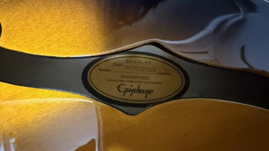 エピフォン ES-175VS フルアコ Epiphone Custom Shop