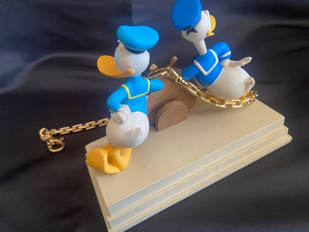 限定品 ディズニー ドナルドダック 65周年 懐中時計 スタチューセット