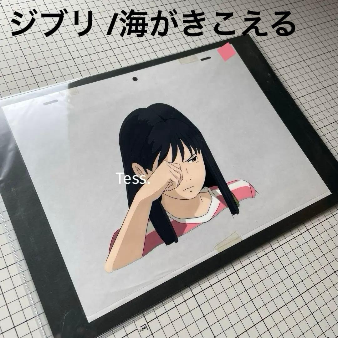 【真作】 スタジオジブリ 海がきこえる セル画 武藤里伽子