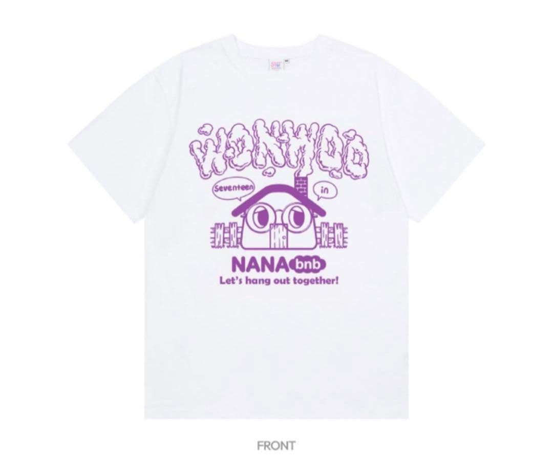 SEVENTEEN セブチ NANA bnbナナ民泊 Tシャツ ウォヌ M