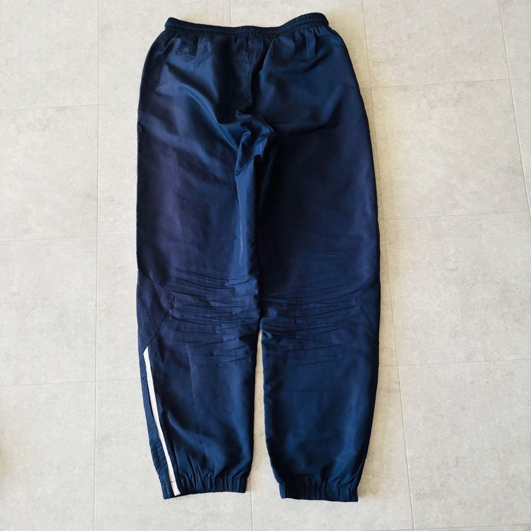 【L】90's UMBRO イングランド代表ナイロンジャージセットアップ 紺 白