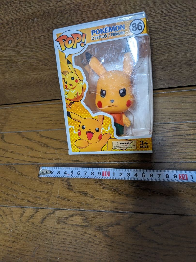 ポケットモンスター　ピカチュウ　フィギュア　無版権　POP! パチ