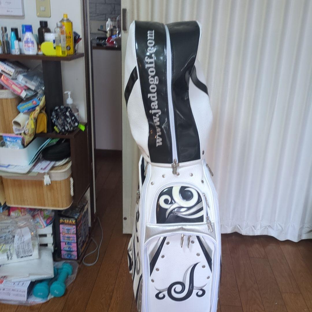 JADO GOLF キャディバッグ ホワイト・ブラック