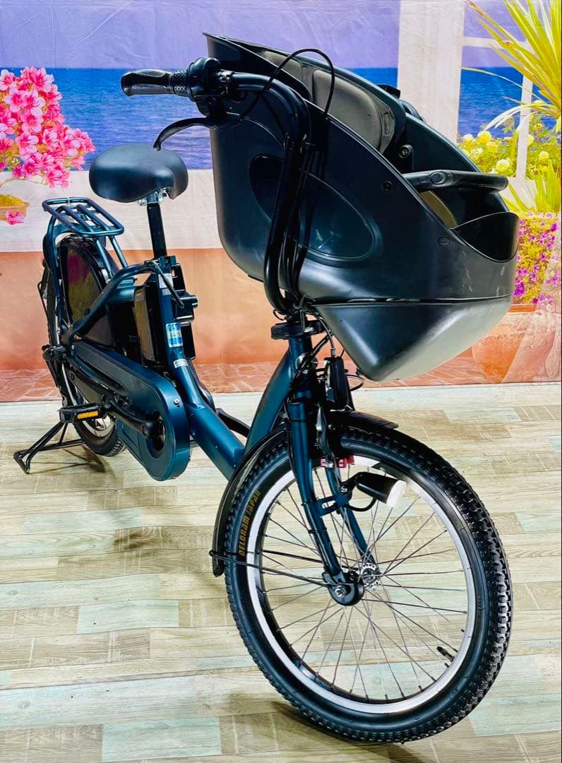 超人気！BIKKE ビッケ12AH⭐️ブリヂストン子供乗せ電動自転車Y1640