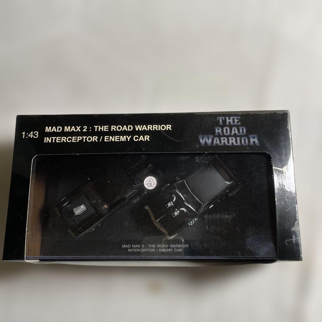 極美品AUTOart 1/43MAD MAX 2 インターセプター＆敵車 セット
