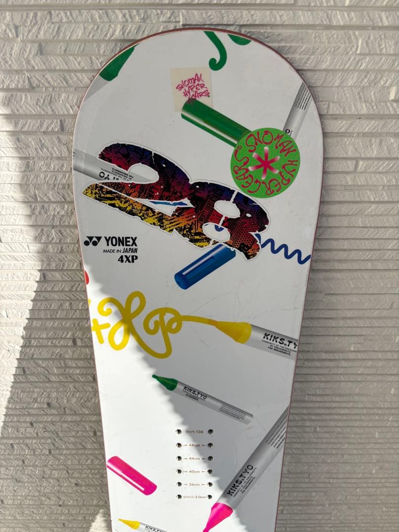 YONEX KIKS.TYOコラボモデル スノーボード　136
