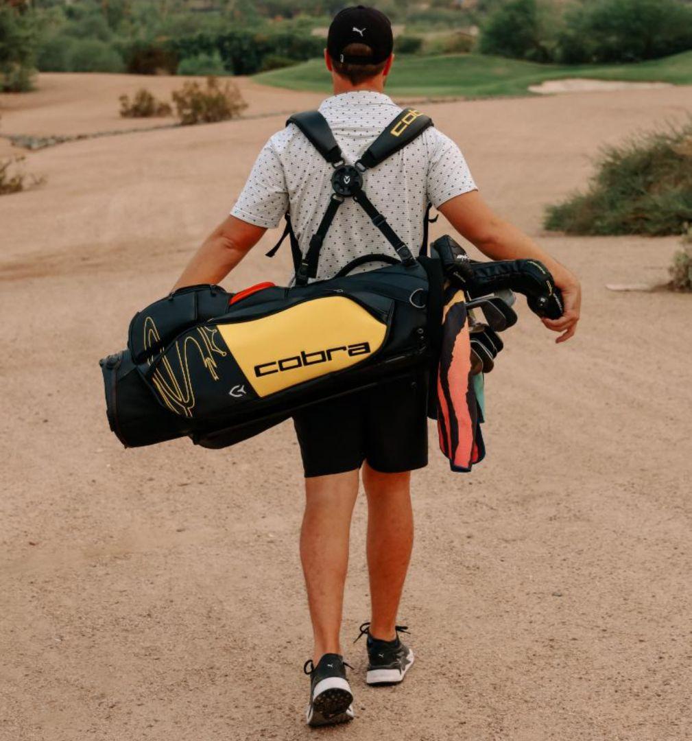 cobraゴルフ×ヴェゼル　スピードゾーンスタンドバッグ　リッキーファウラー