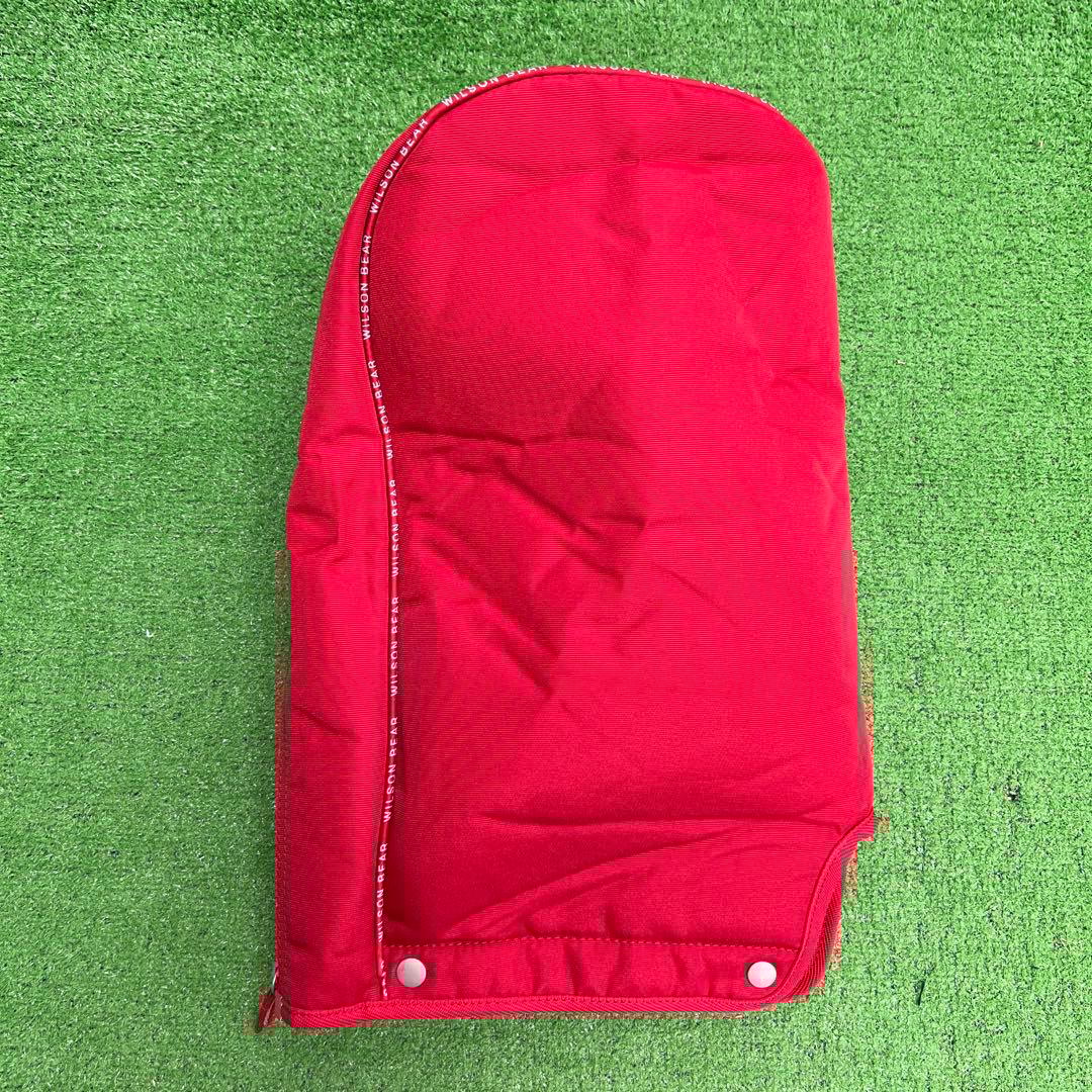 ウィルソンベア　WILSON BEAR ゴルフバッグ　7インチ　中古品　レッド