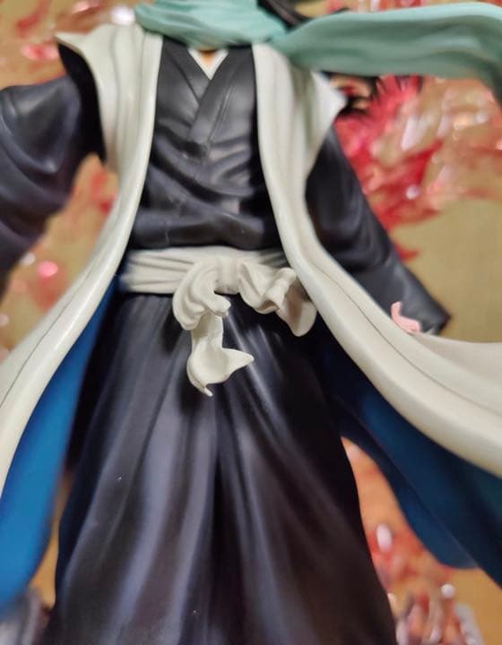 BLEACH 黒衣少年図 朽木白哉 ガレージキット ガレキ スタチュー