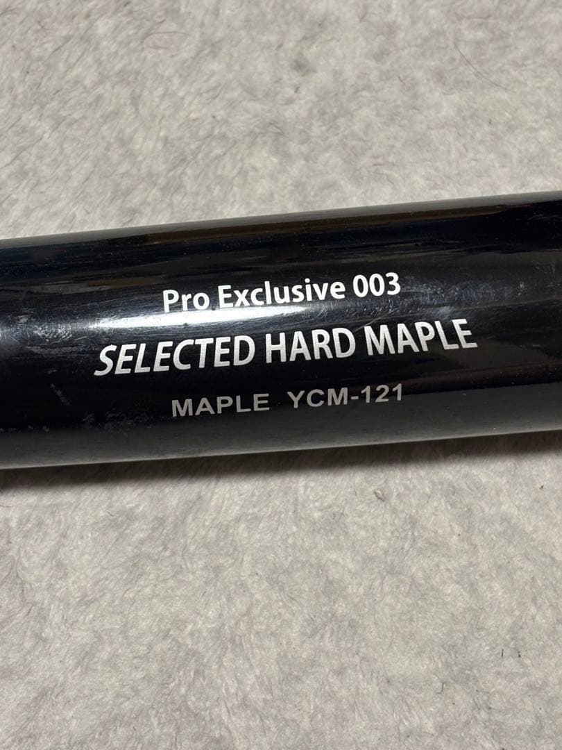 ヤナセ木製バット モデル　YCM-121 YUM-046