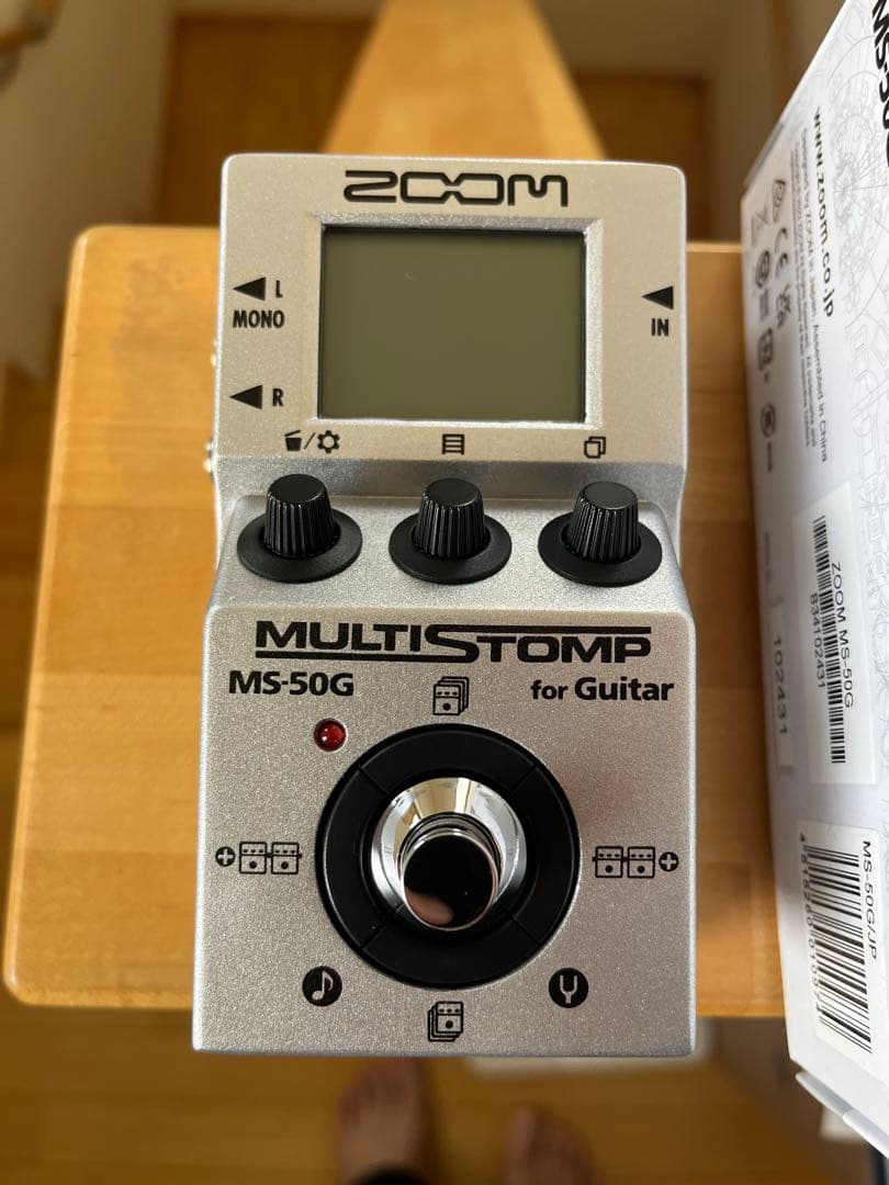 新品未使用　ZOOM MS-50G MULTI STOMP