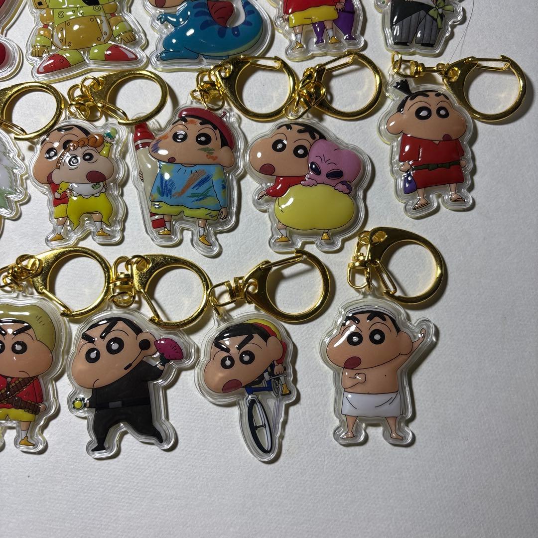 クレヨンしんちゃん　1月限定特価　3Dアクリルキーホルダー17種おまとめセット