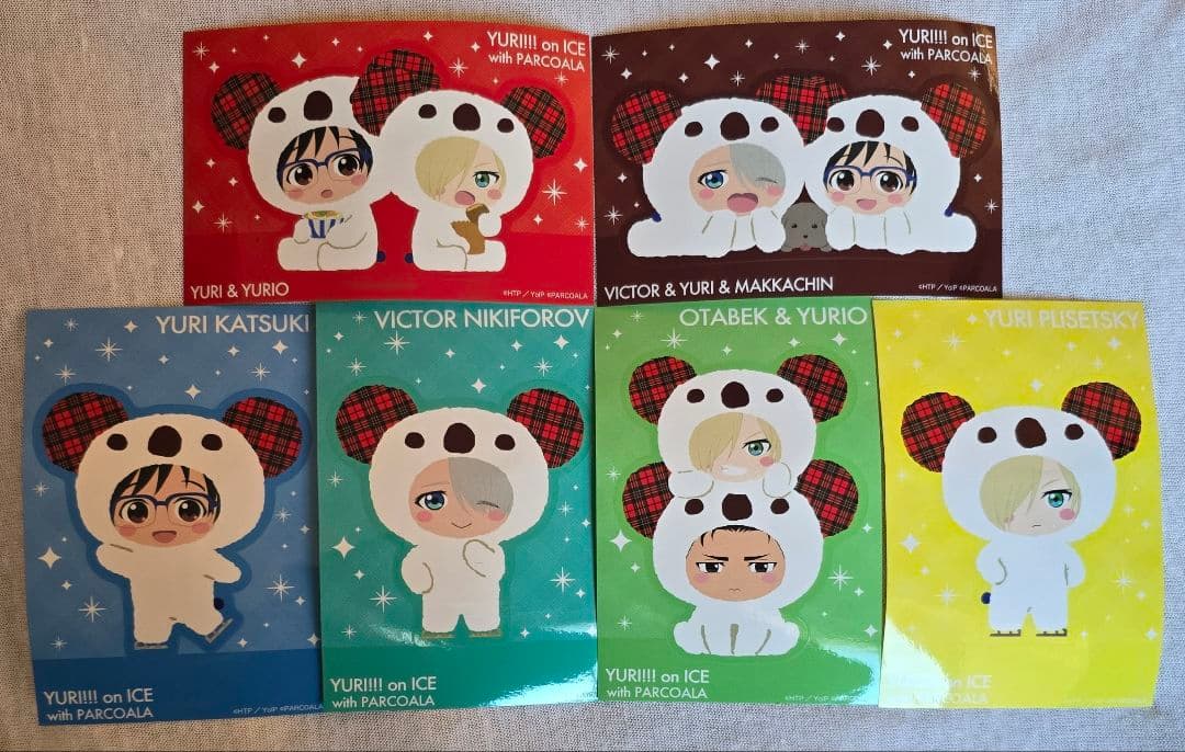 ユーリ!!! on ICE 特典等グッズ