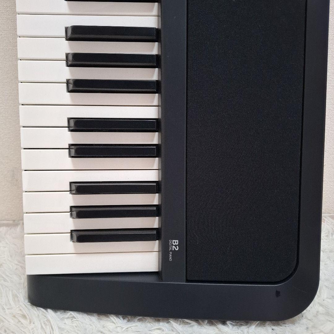 【状態良好】KORG デジタルピアノ B2 ブラック スタンド付き 送料込み