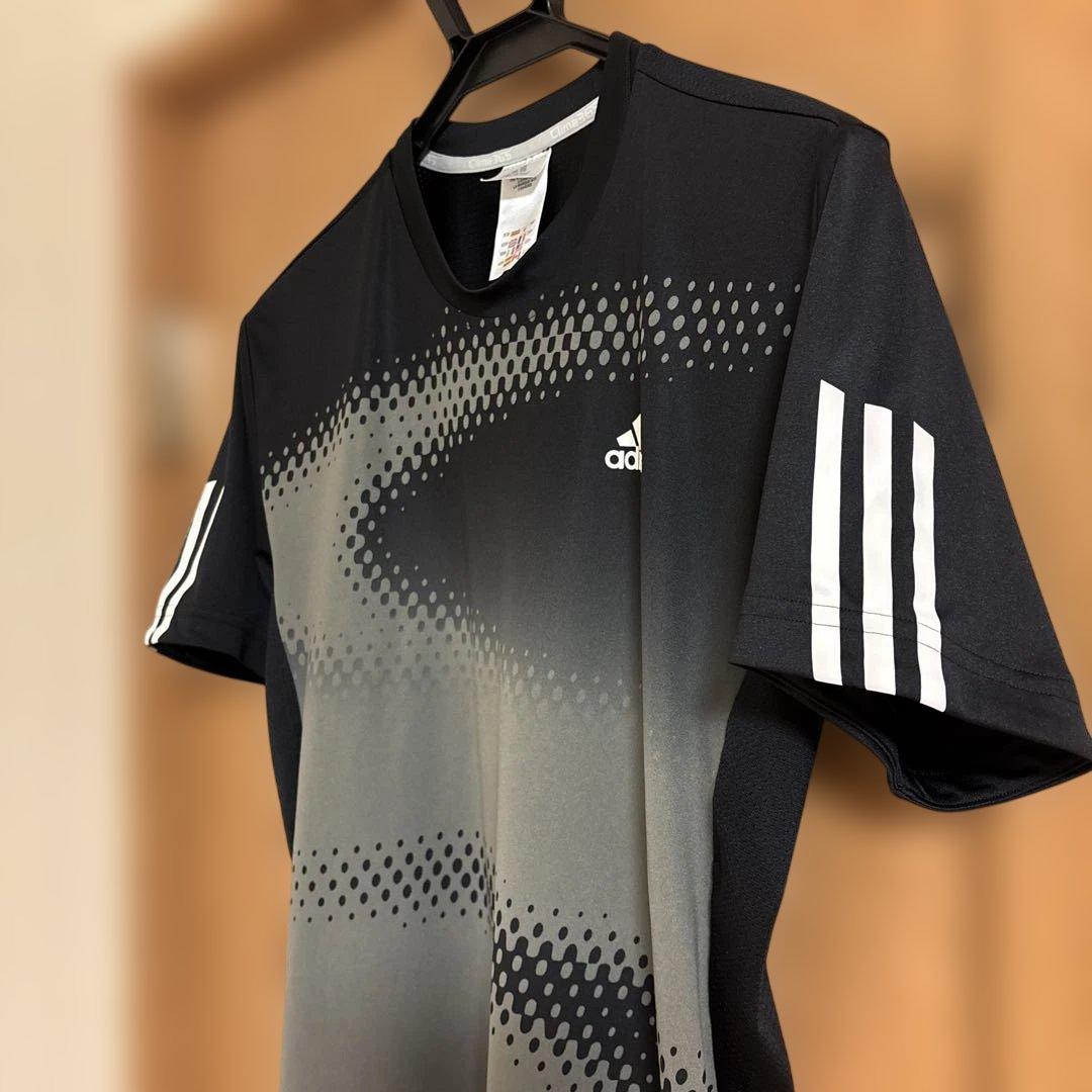 錦織圭、ジョコビッチモデル　adidas テニスウェア　メンズLサイズ