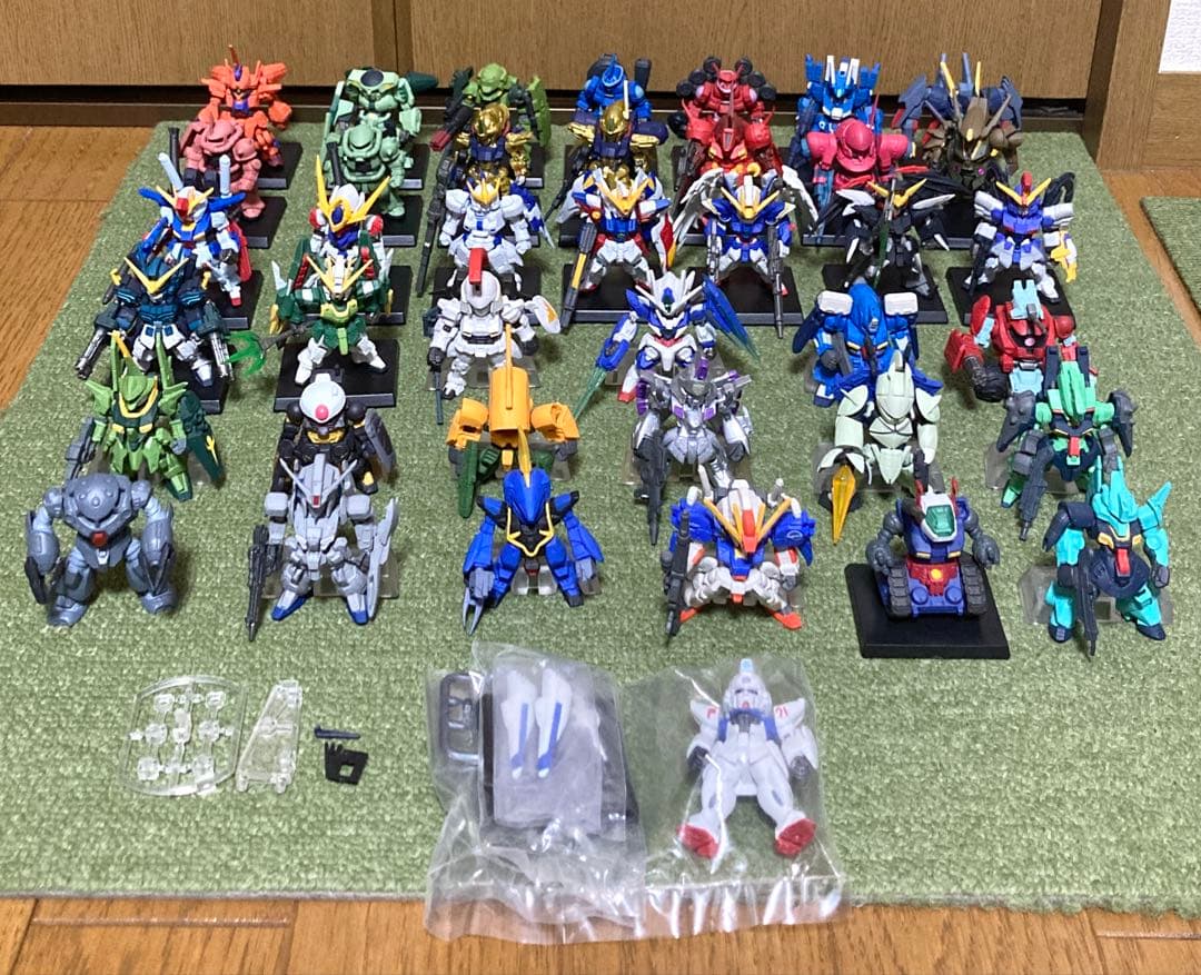 ガンダム コンバージ 40体 まとめ売り 一部パーツ欠品 現状渡し