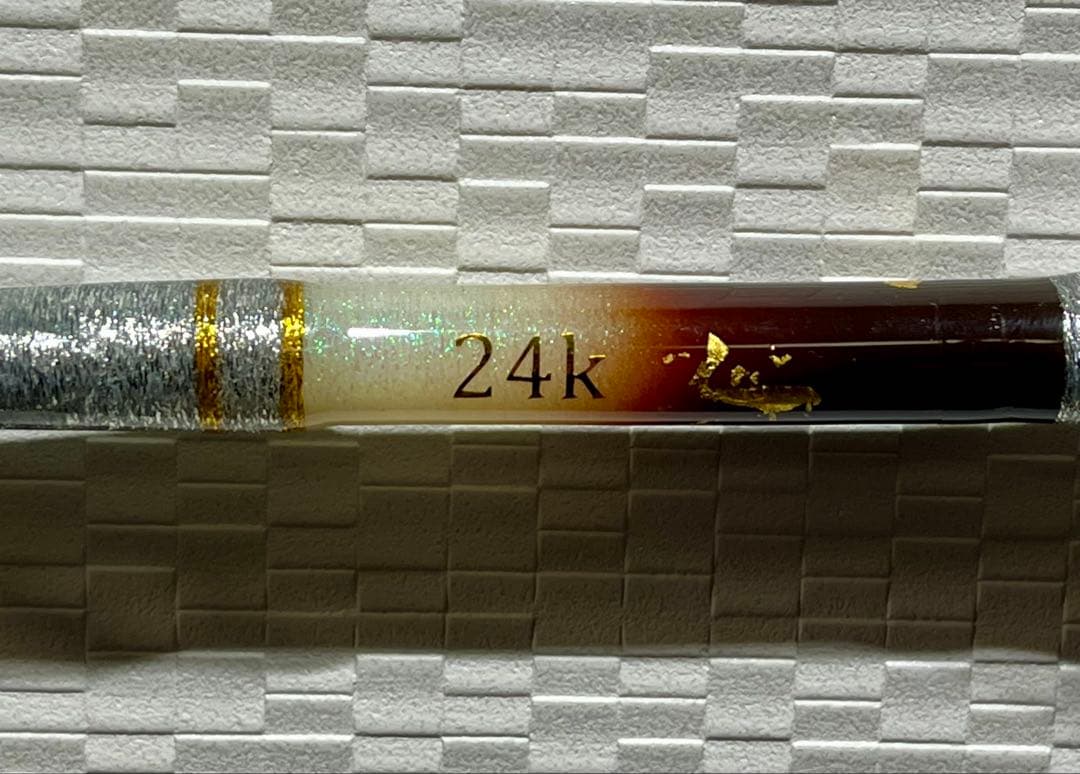 ◇ZEUS◇KING◇24k◇金粉入り◇ロッド◇オーダー◇未使用◇一点物◇限定◇