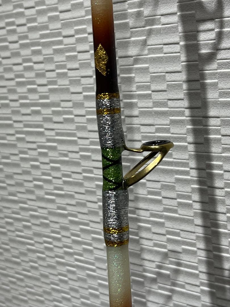 ◇ZEUS◇KING◇24k◇金粉入り◇ロッド◇オーダー◇未使用◇一点物◇限定◇