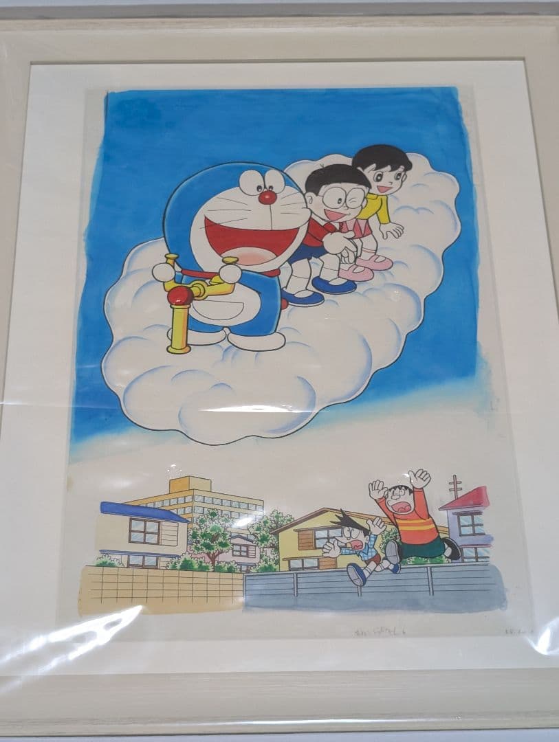 激レア　複製原画　ドラえもん『雪ぐもベース』　シリアル1桁　藤子ミュージアム限定