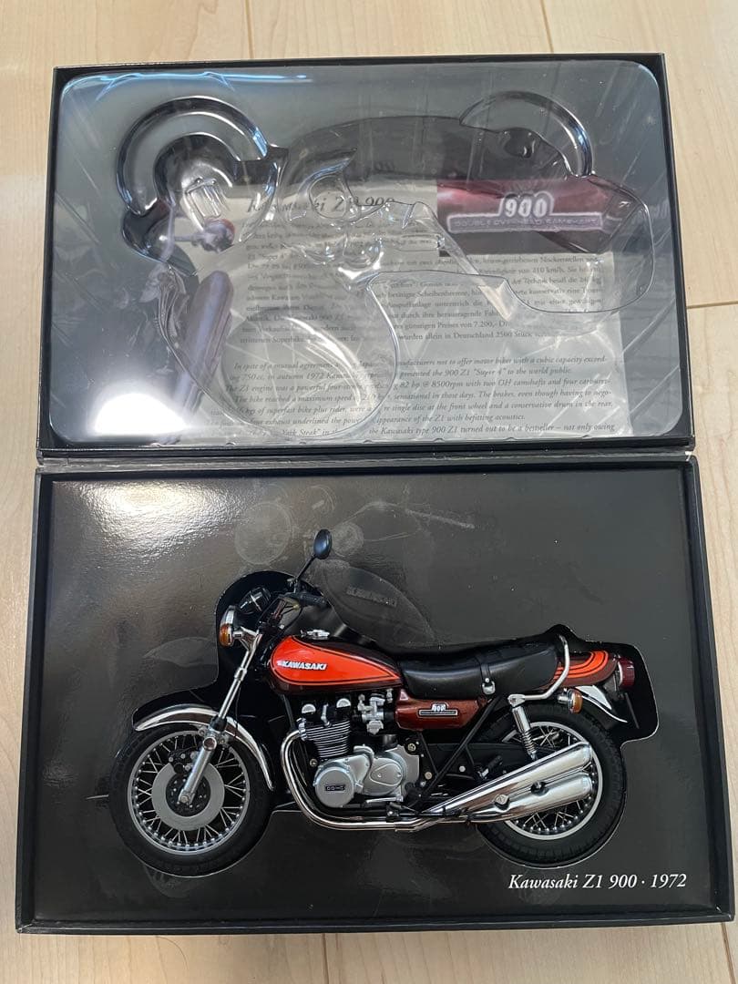 オートバイ・バイク MINICHAMPS Kawasaki Z1 900 1/12