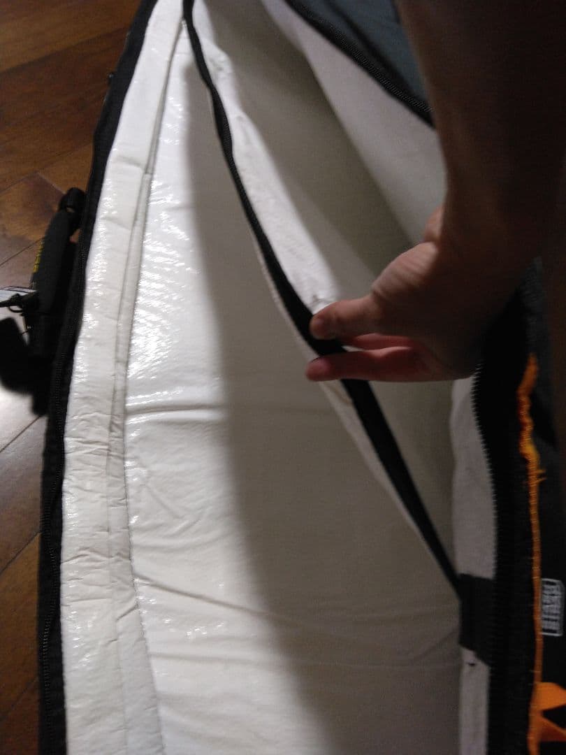 ★美品難あり★ クリエイチャー サーフボードケース 6’3” 1-2本収納