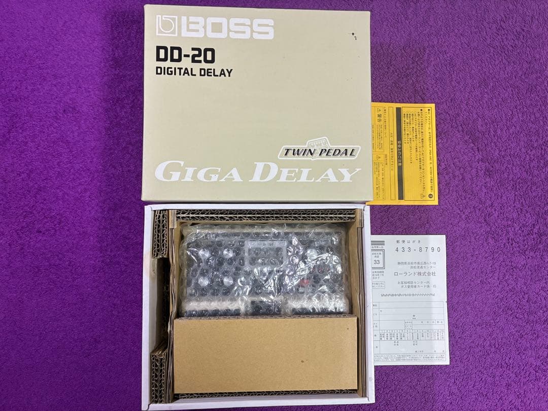 限定値下げ中。BOSS DD-20 GIGA DELAY デジタルディレイ　希少