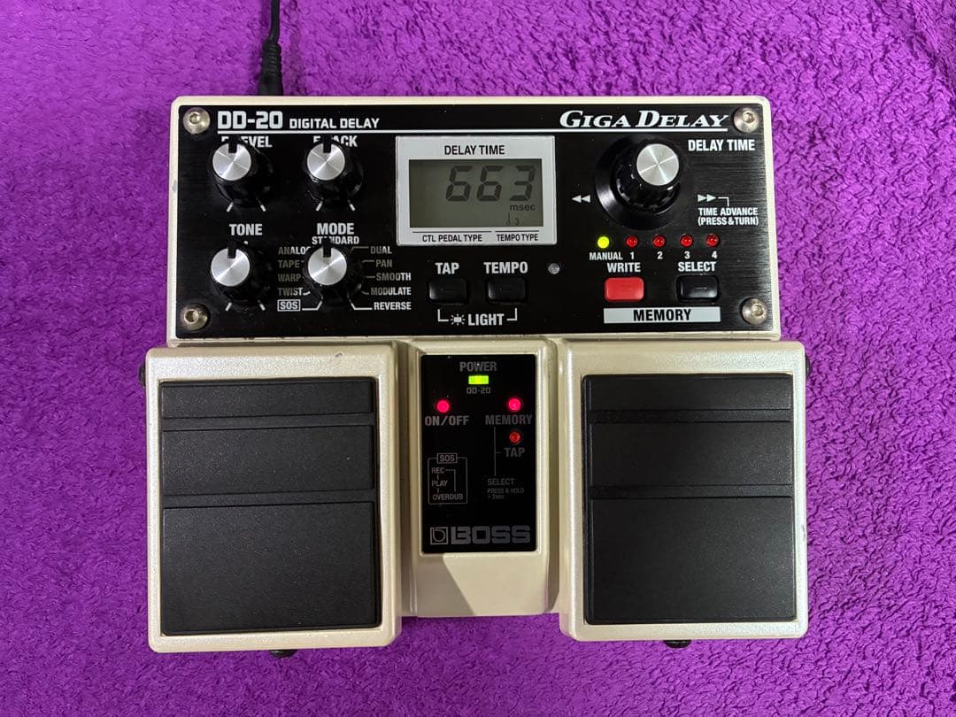 限定値下げ中。BOSS DD-20 GIGA DELAY デジタルディレイ　希少