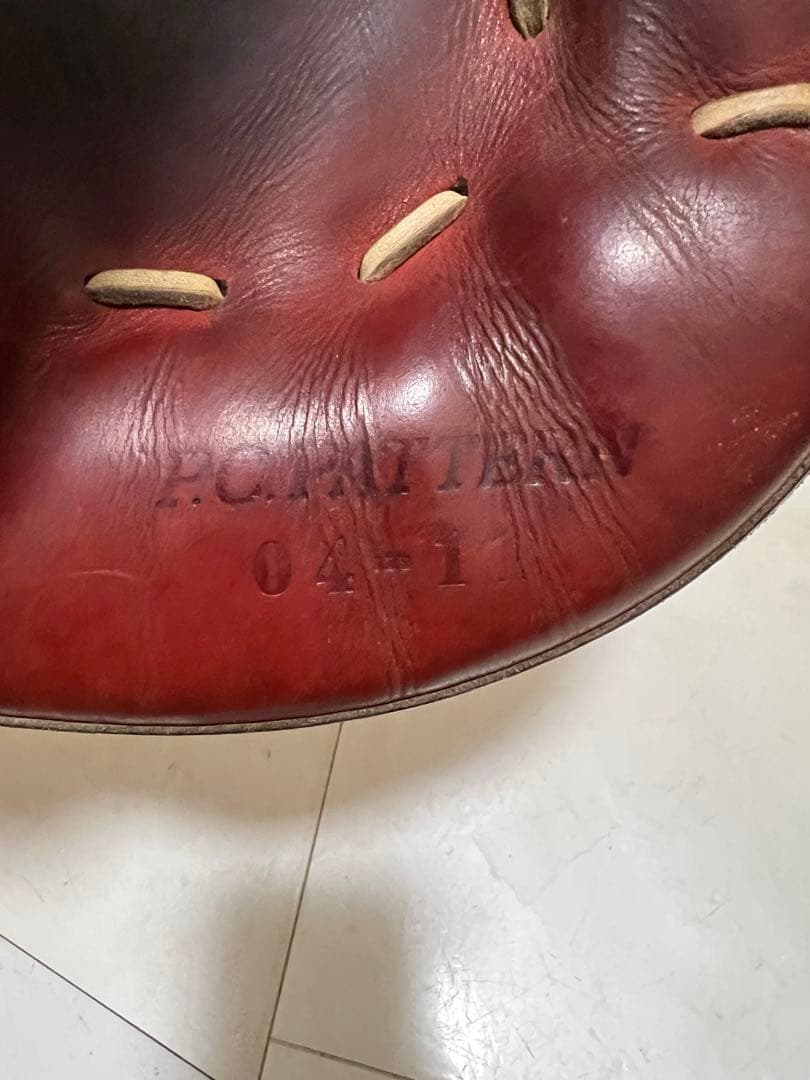 プロ実用品　爆音キャッチャーミット　球団刺繍有　　硬式　グローブ　支給品　実使用