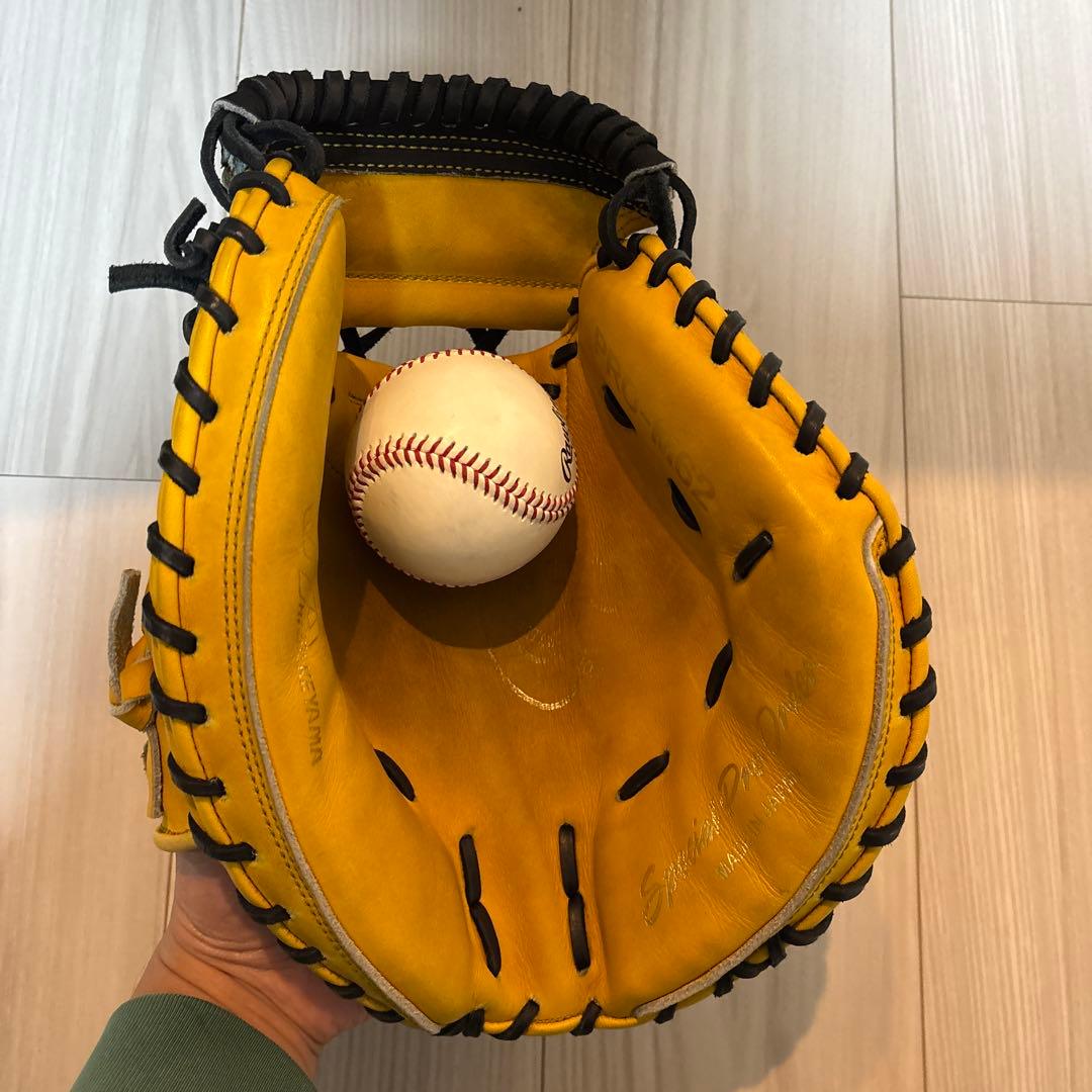 【え】ハタケヤマ　ゴールドオーダー　キャッチャーミット