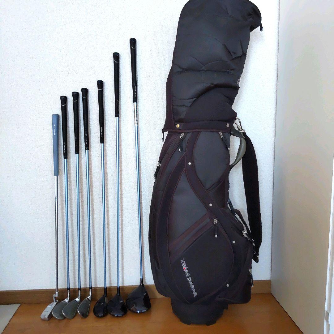 レディース コースデビュー☆ゴルフクラブ ハーフ７本セット キャディバッグ付き