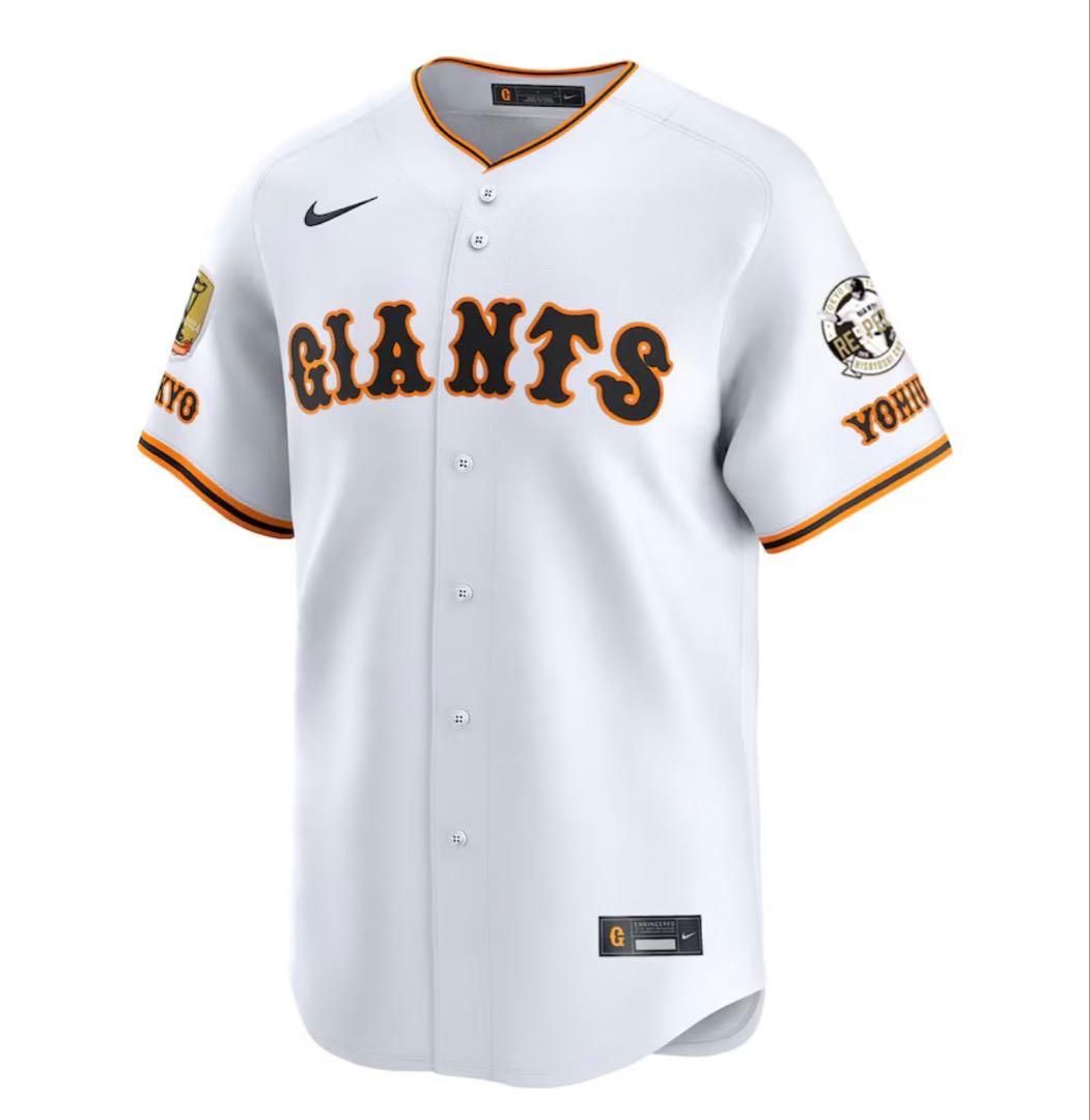 読売ジャイアンツ 長野久義 引退記念特別ワッペン付き レプリカユニホーム XL